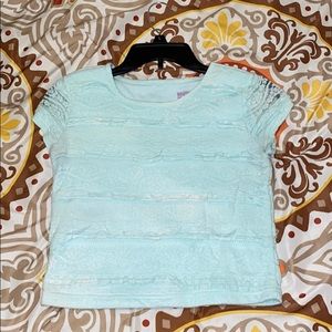 Light Blue Shirt with Detail
